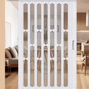 PUERTA PLEGABLE PVC REF. SY-11 TIPO ACORDION 2M X 1M 