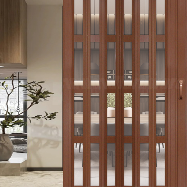 PUERTA PLEGABLE PVC REF. SY-01 TIPO ACORDION 2M X 1M 