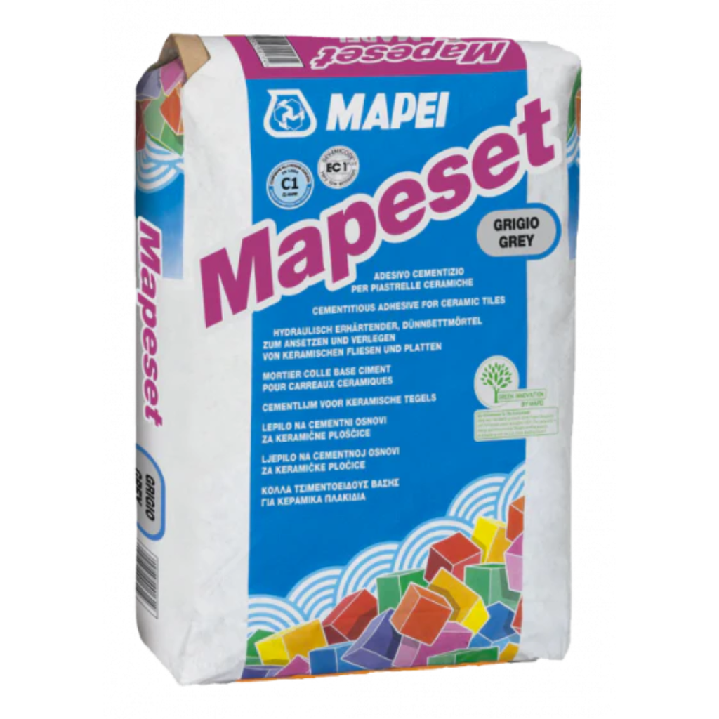 PEGAMENTO MAPESET GRIS 20KG