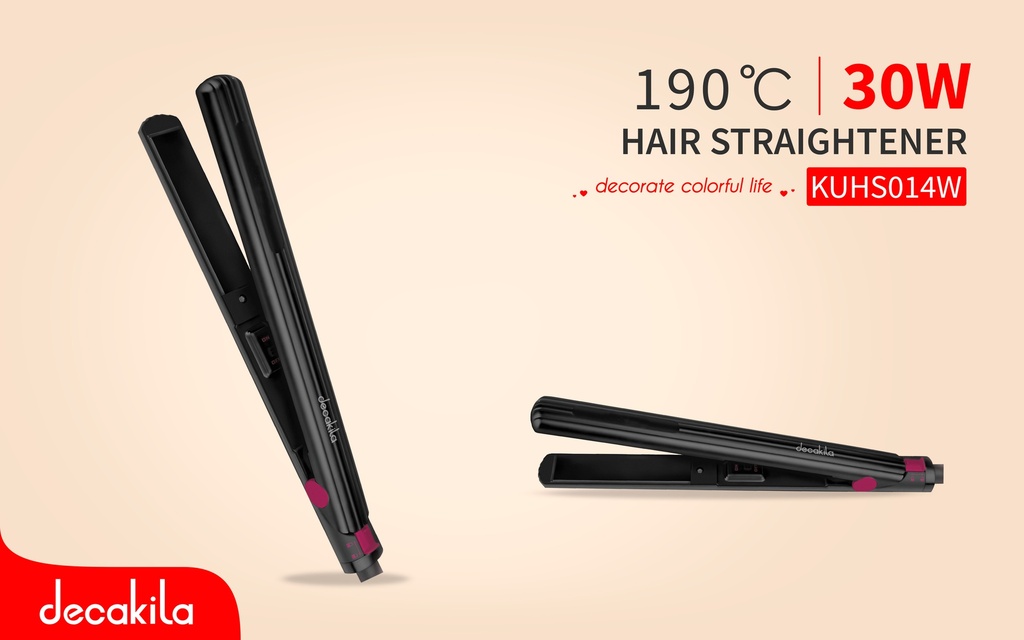 PLANCHA PARA CABELLO 30W CERAMICA