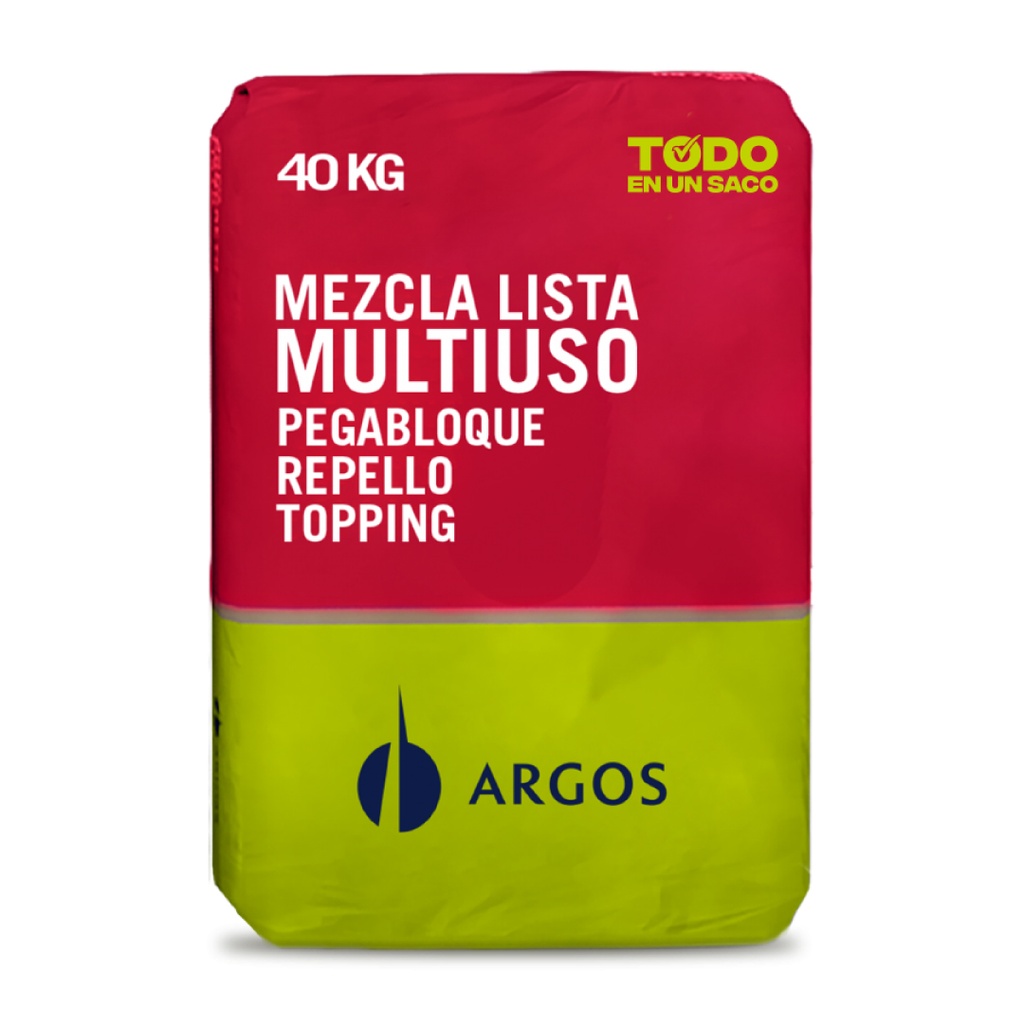 MORTERO SECO MULTIUSO ARGOS (CEM+ARENA)