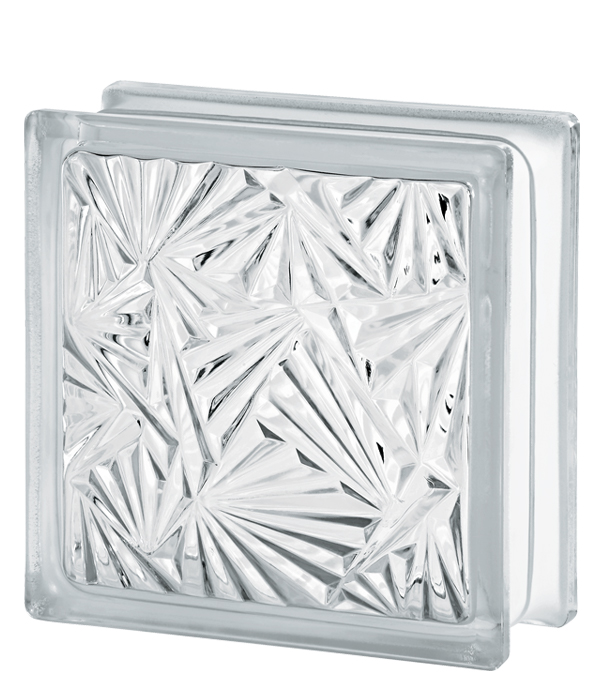 BLOQUE DE VIDRIO ICE FLOWER