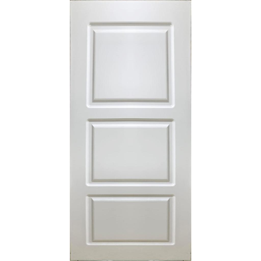 PUERTA PLASTIFICADA MF-015 BLANCA 1-1/2X3X7 