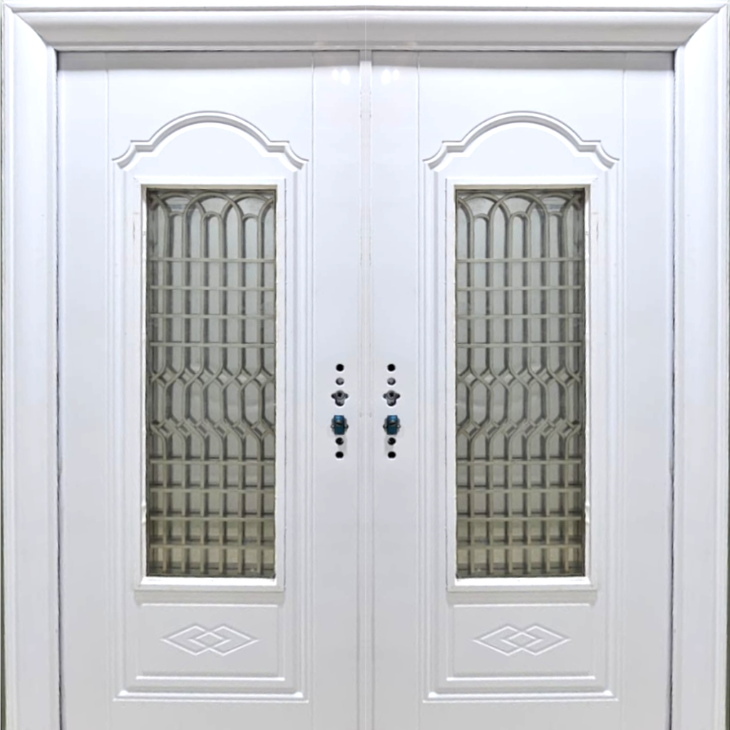 PUERTA MULTILOOK DOBLE YH-609 BLANCO 180 X 205 X 7 CM