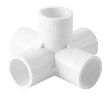 CODO PVC 5 VIAS DE 1"