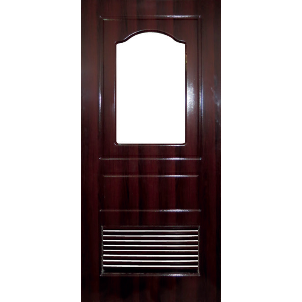 PUERTA PLASTIFICADA 3X7 MB-001 CAOBA