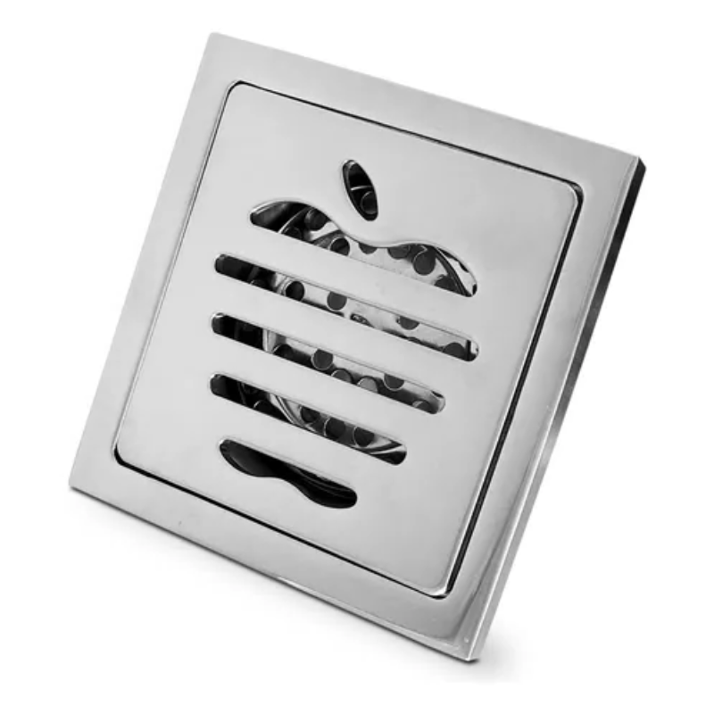 PARRILLA DE BAÑO ACERO INOX CROM. 364-5 4MM 12 X 12 
