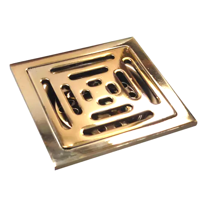 PARRILLA DE BAÑO ACERO INOX DOR. 364-8 4MM 10 X 10 