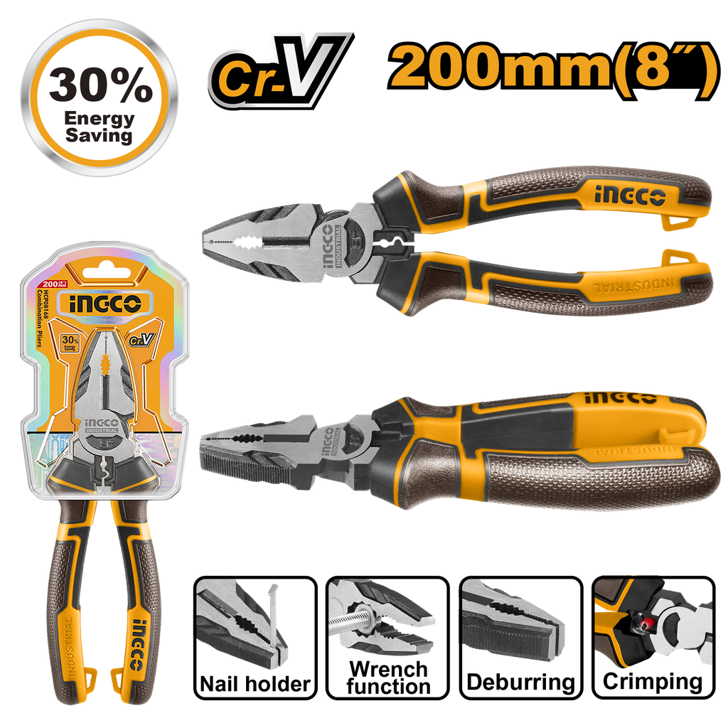 ALICATE COMBINACION DE ALTO APALANCAMIENTO 8"