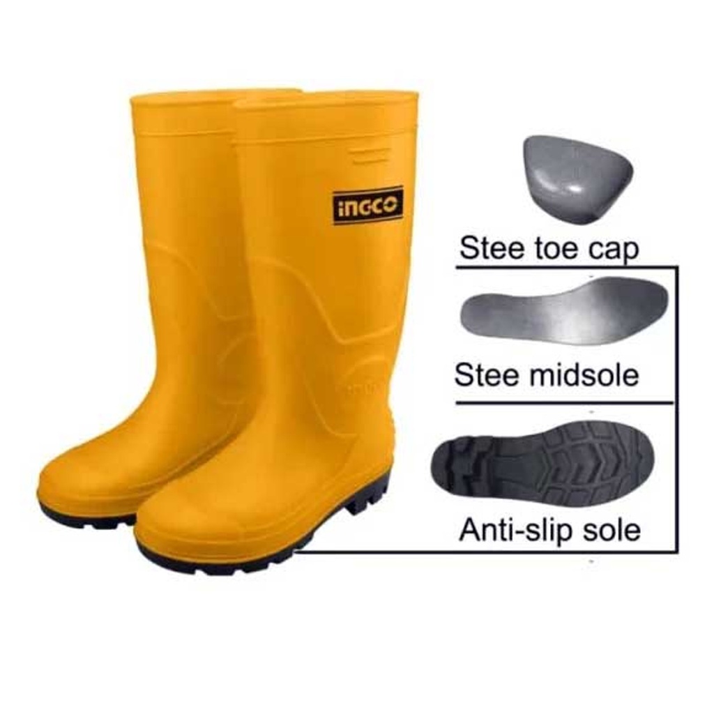 BOTAS PLASTICAS PUNTA ACERO INGCO