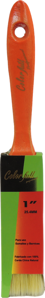 BROCHA COLORFULL 1"