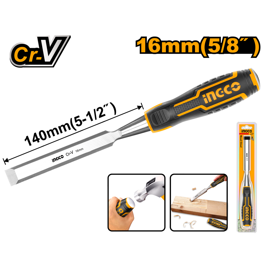 CINCEL PARA MADERA 16MM X 140MM