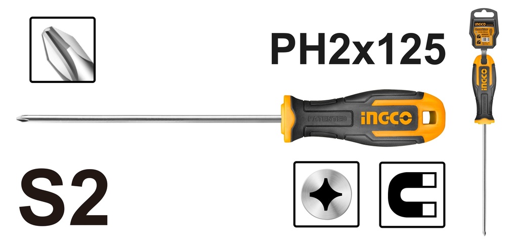 DESTORNILLADOR PH2X125MM