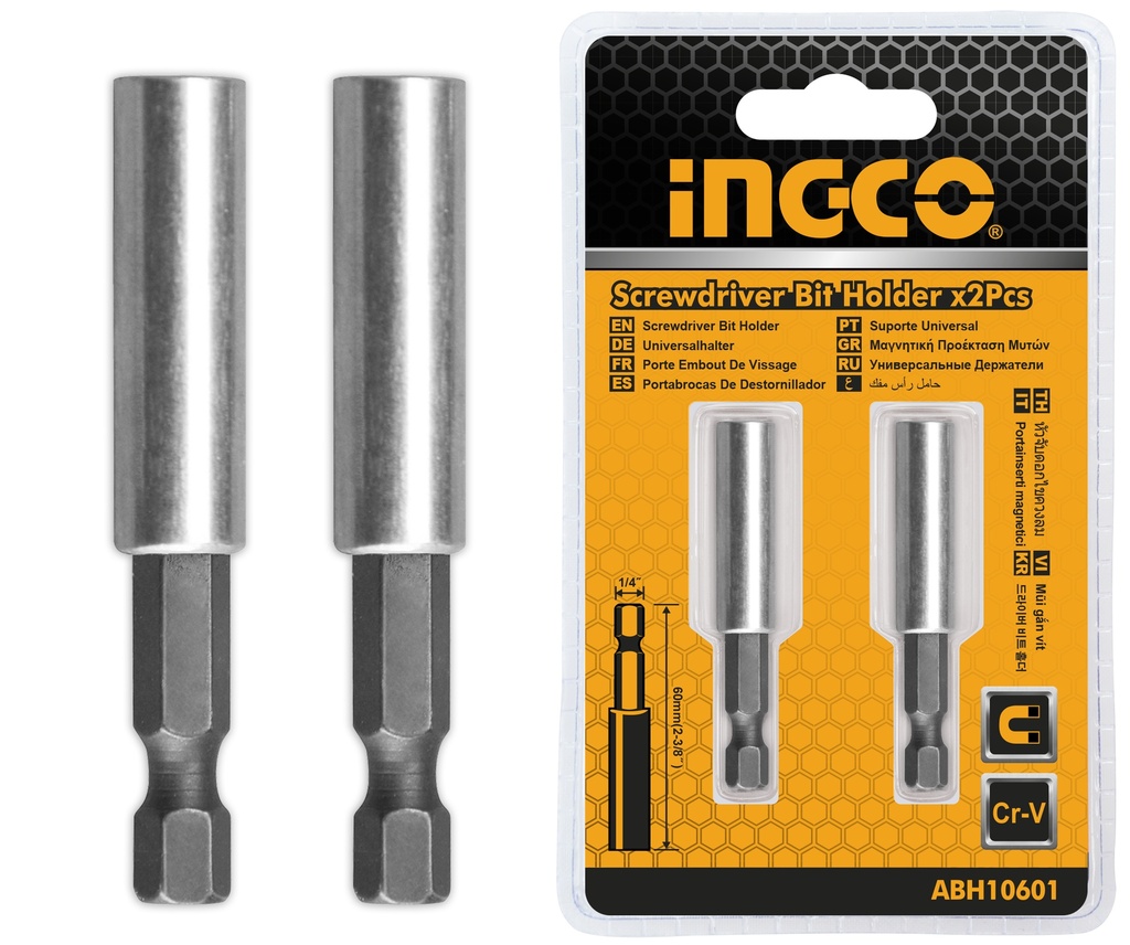 EXTENSION P/DESTORNILLADOR 60MM 2PCS
