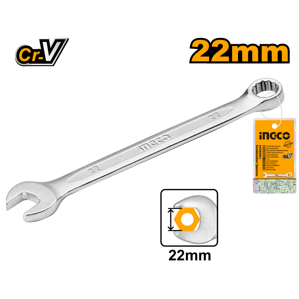 LLAVE COMBINACION 22MM X 262MM