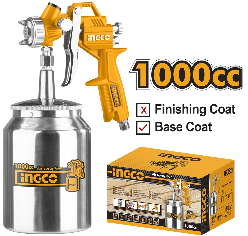 PISTOLA SPRAY 1000CC 1.5MM