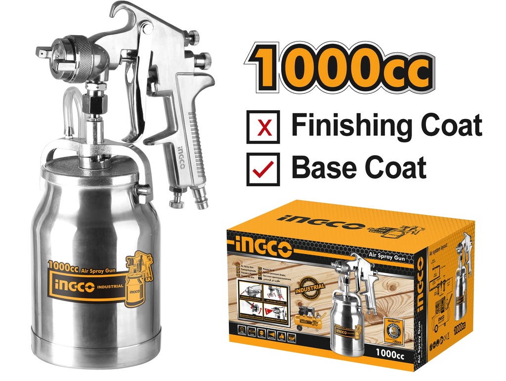 PISTOLA SPRAY INDUSTRIAL 1000 CC 1.8MM 