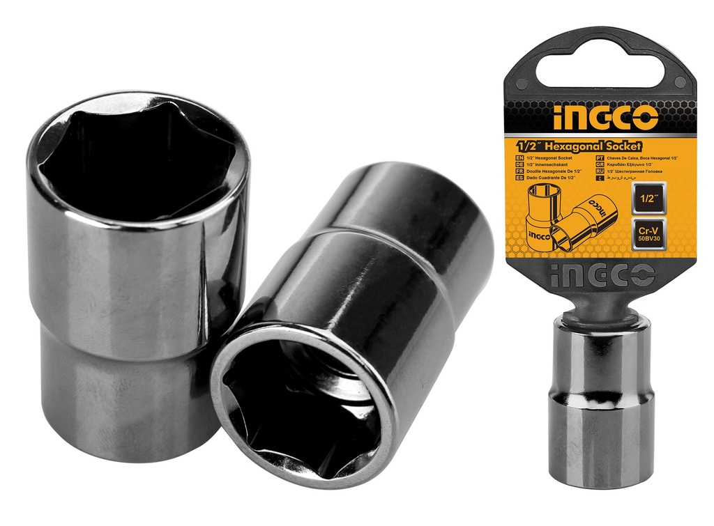SOCKET HEXAGONAL 1/2 X 24 MM 6 PT