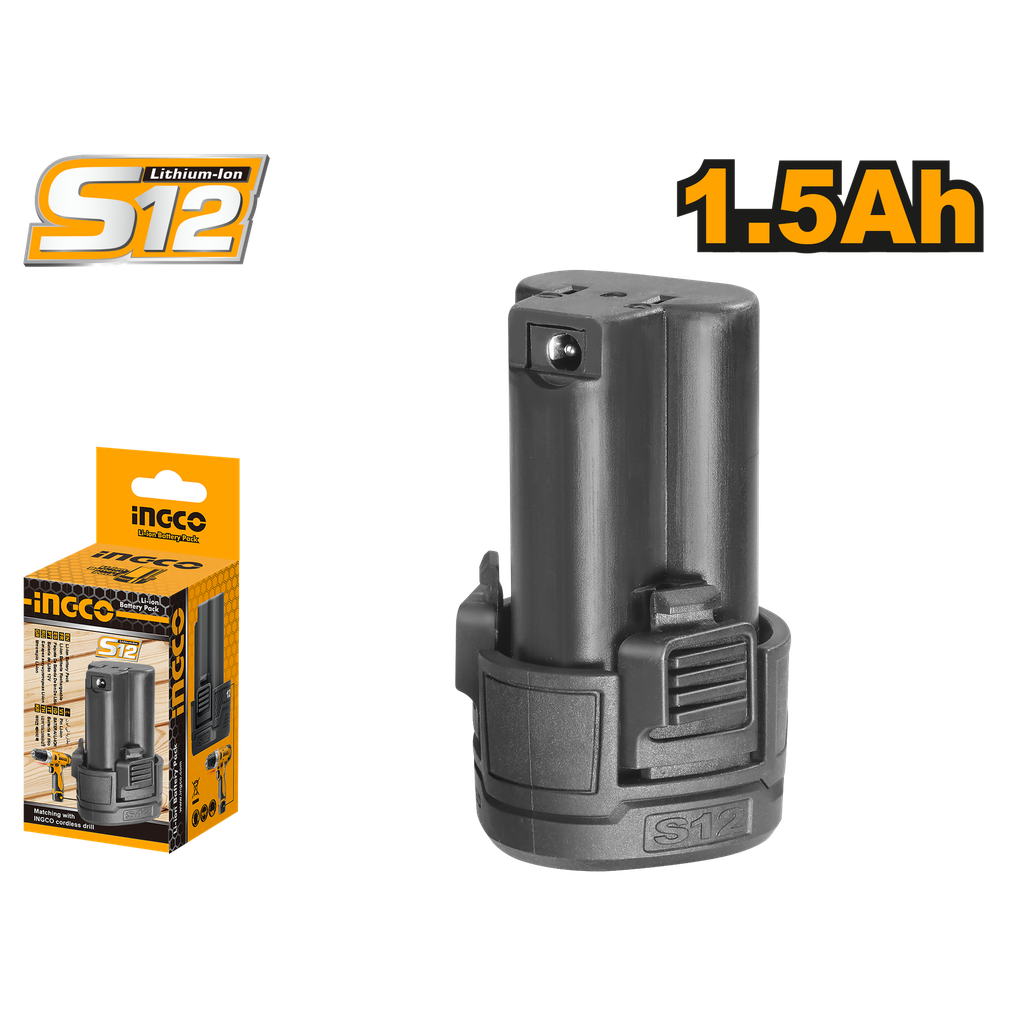 BATERIA LIT-ION 12V 1.5Ah INGCO
