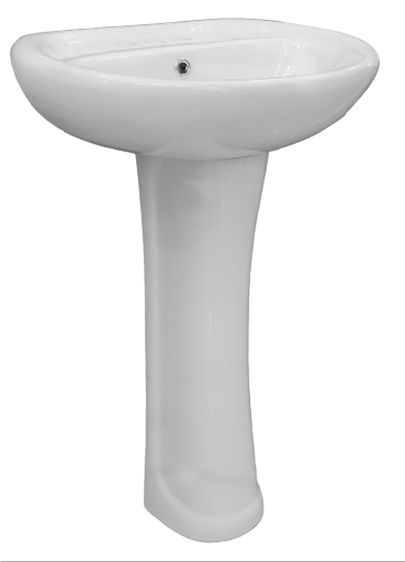 LAVAMANO CON PEDESTAL BLANCO XFH-210 NEW