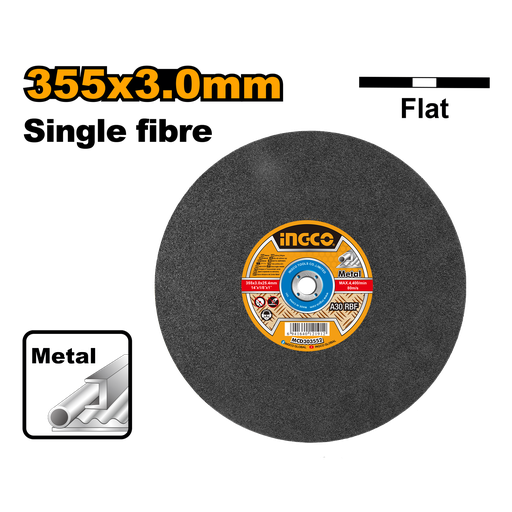 [MCD303552] DISCO DE CORTE METAL ABRASIVO 14" X 1/8" X 1"