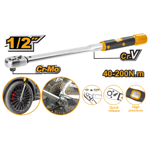 [HPTW200N1] LLAVE DE TORQUE 1/2" 40-200N.m