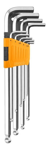 [HHK12092] LLAVE HEX LARGO 9 PCS