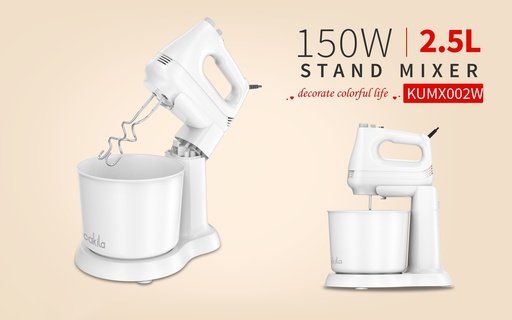 [KUMX002W] BATIDORA DE MESA 2.5L 150W