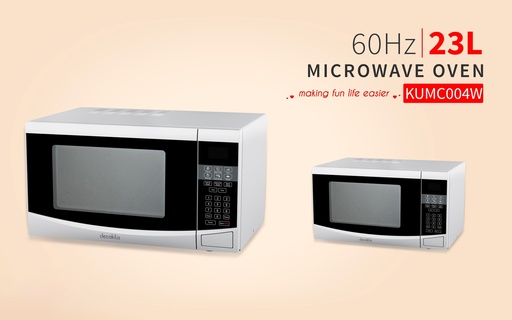 [KUMC004W] MICROONDAS 23L 800W