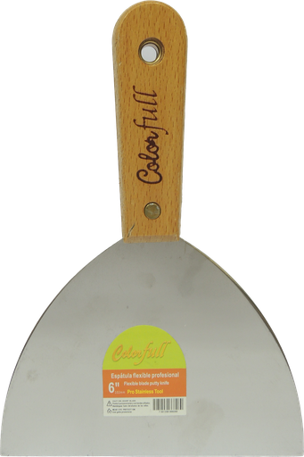 [14-9460] ESPATULA FLEXIBLE COLORFULL 6"