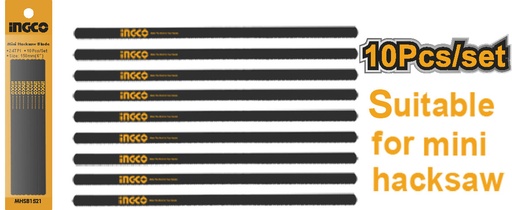 [MHSB1521] HOJA DE MINI SEGUETA 6" 24T SET 10 PCS