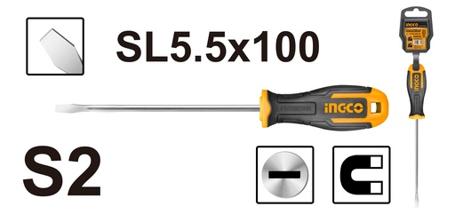 [HS685100] DESTORNILLADOR PLANO 4"