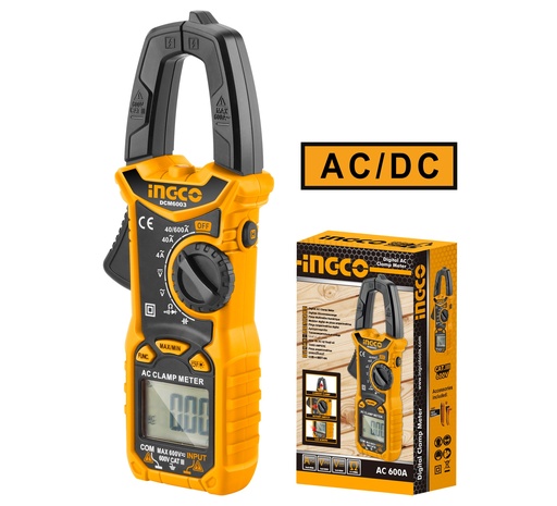 [DCM6005] MULTIMETRO DIGITAL AC/DC TIPO PINZA