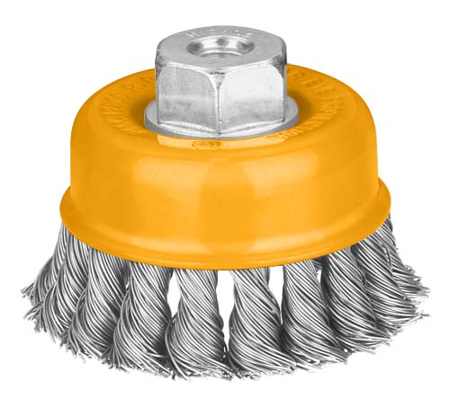 [UWB21251] CEPILLO COPA DE ALAMBRE TRENZADO 4" 5/8" (copia)