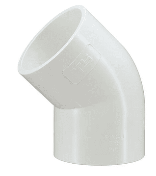 CODO PVC SCH-40 45° LISO 2"
