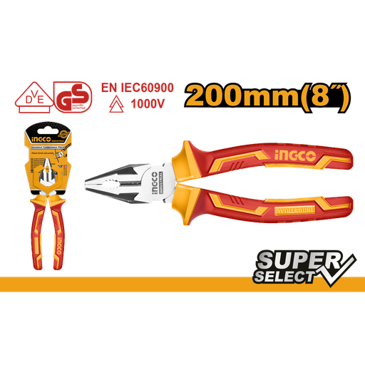 [HICP28208] ALICATE DE COMBINACION 8" AISLADO