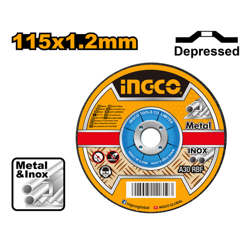[MCD121152] DISCO DE CORTE METAL 4-1/2" X 7/8"