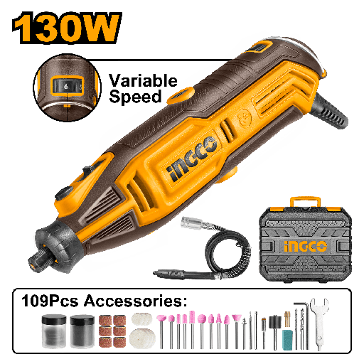[UMG13328] MINI TALADRO SET 130W 1/8" - 3/32"