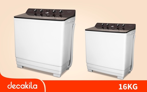 [KUDM002W] LAVADORA SEMIAUTOMATICA 580W 16KG