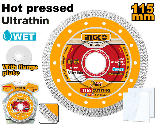 [DMD081151HT] DISCO DIAMANATE ULTRADELGADO 4-1/2" X 22.2MM