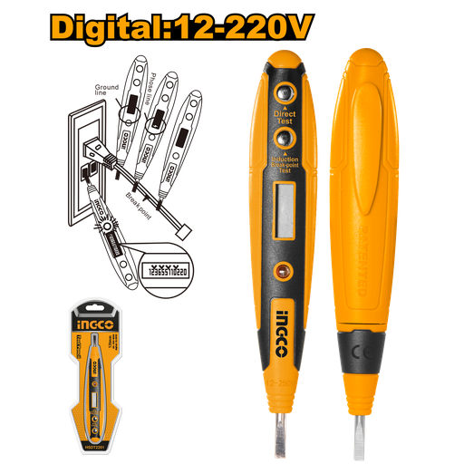 [HSDT2201] PROBADOR DE CORRIENTE TIPO LAPIZ 12-220V