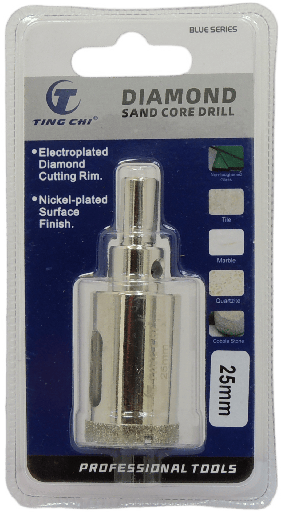 [25mm TING CHI] BROCA CIRCULA DIAMANTADA 25mm TING CHI