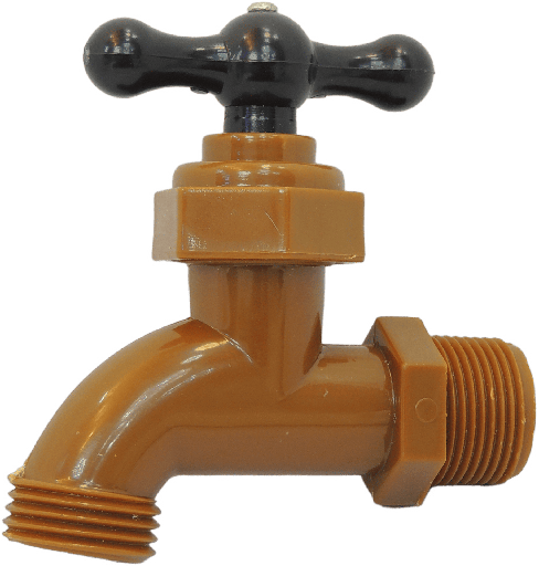 [22-2283] LLAVE CHORRO PVC SENCILLA SEAWELL 1/2