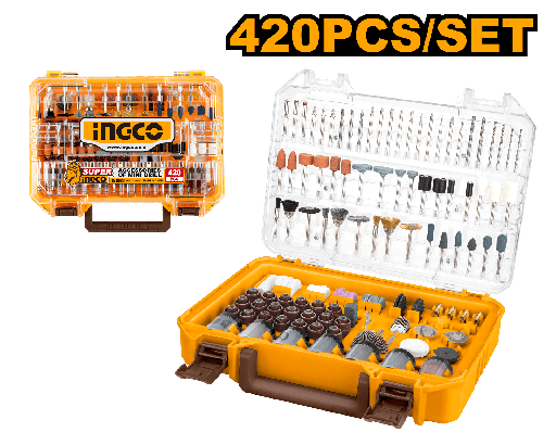 [AKMG4208] SET ACCESORIOS PARA MINI TALADRO 420 PCS