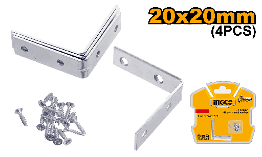 [HCB2020] SET DE ANGULO 4 PCS 20X20 MM