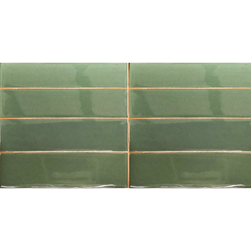 [36-1619] AZULEJO 30 X 60 PRECORTE BOSCO VERDE BRILLO 1A (6PZA 1.08M CJ)