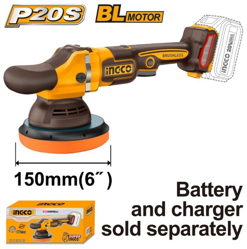 [APLI2015] PULIDORA LIT ION 6" 20V BL