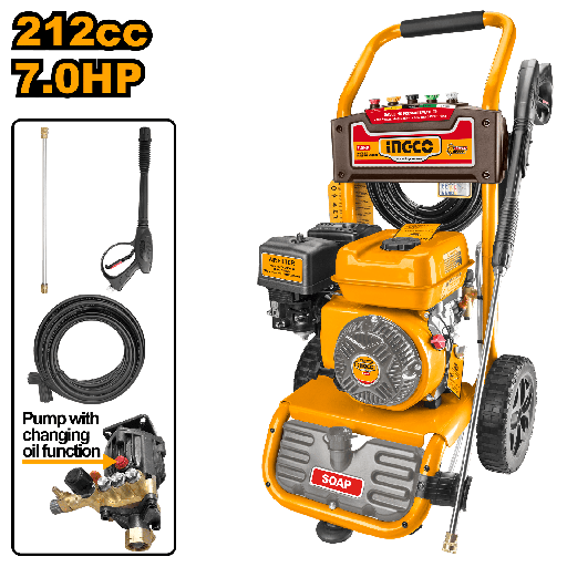 [GHPW2103] HIDROLAVADORA A GASOLINA 7HP  3450PSI