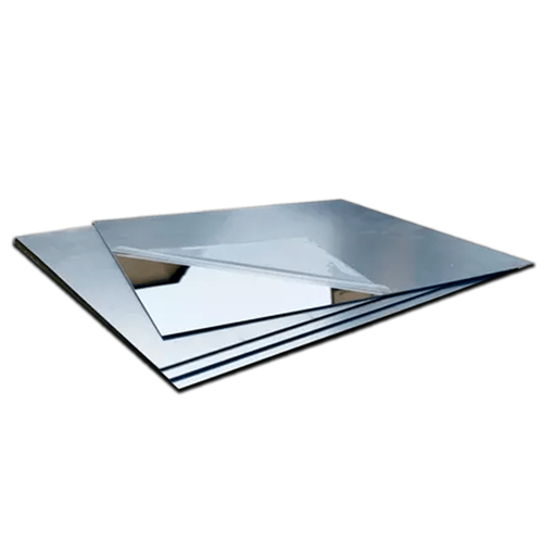 [11-1438] PANEL UPVC ESPEJO 1.22M X 2.44M X 3MM REF. SILVER