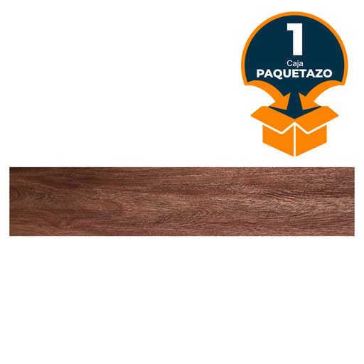 [11-1284/2.23] PAQUETAZO - VINIL SPC 1220X182X4.0 CEREZO #9996 - 2.23 M2